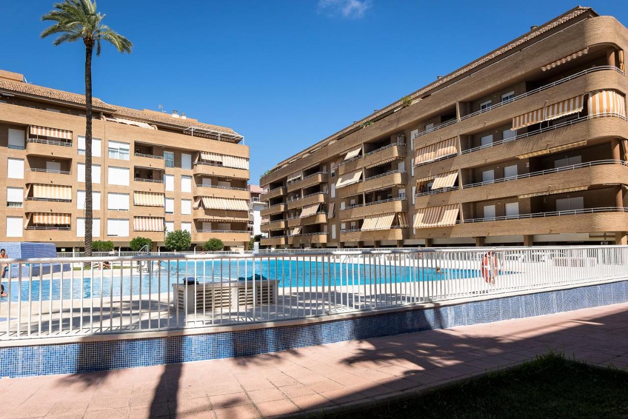Beach Paradise Flat In Denia Centre W/ Large Pool Екстер'єр фото